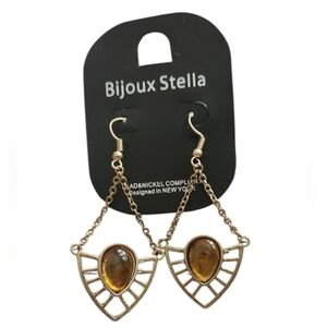 Bijoux Stella Gold Earrings